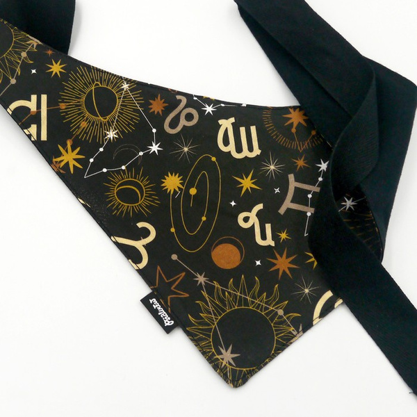 Dog Bandana Zodiac Psiakrew handkerchief style to tie around your pet’s neck