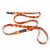 Walking leash for Dog Cinnamon Gingerbread Psiakrew, width 2 cm, black snap hook 6 cm