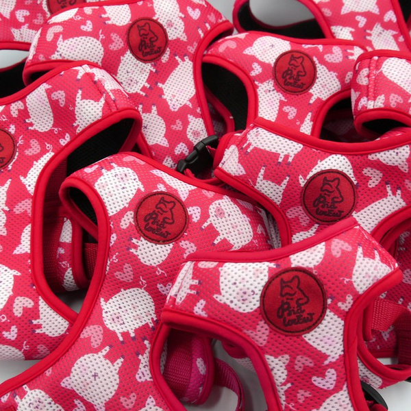 Dog Harness Piggy in Love Psiakrew, Always Feeling Cool, Super Soft
