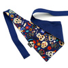 Dog Bandana Día de los Muertos handkerchief style to tie around your pet’s neck