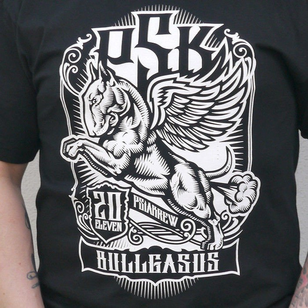 Bull Terrier T-shirt Psiakrew Bullgasus, Bully lover gift