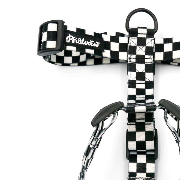 Harness for Dog, Checker Guard Harness, for medium and big dogs, black extras