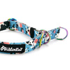 Half-choke collar Spotted Cow Psiakrew, 2 cm wide, for small dogs, Holo extras