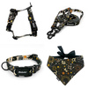 ACCESSORY KIT. Small dog. Zodiak Psiakrew Series; Collar, Harness, Leash, Bandana