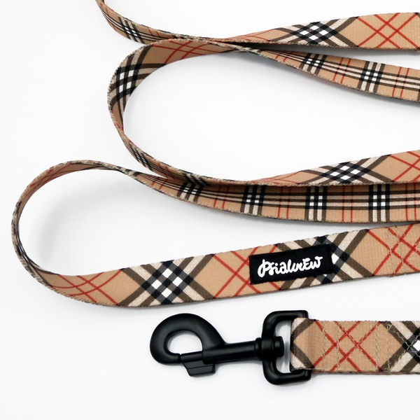 Dog Leash Dogberry Psiakrew snap hook black 8cm