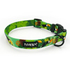 Dog Collar Psiakrew Toucan 2.5 cm 1" wide, black extras
