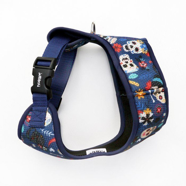 Dog Harness Día de los Muertos, Always Feeling Cool, Super Soft Psiakrew