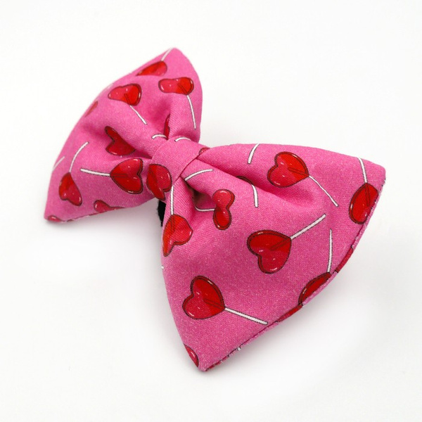 Hundefliege zum Valentinstag Lollipops Psiakrew