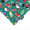 Dog Bandana Ice Ice Baby Psiakrew handkerchief style to tie around your pet’s neck