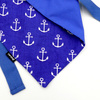 Dog Bandana handkerchief style to tie around your pet’s neck MARINERO