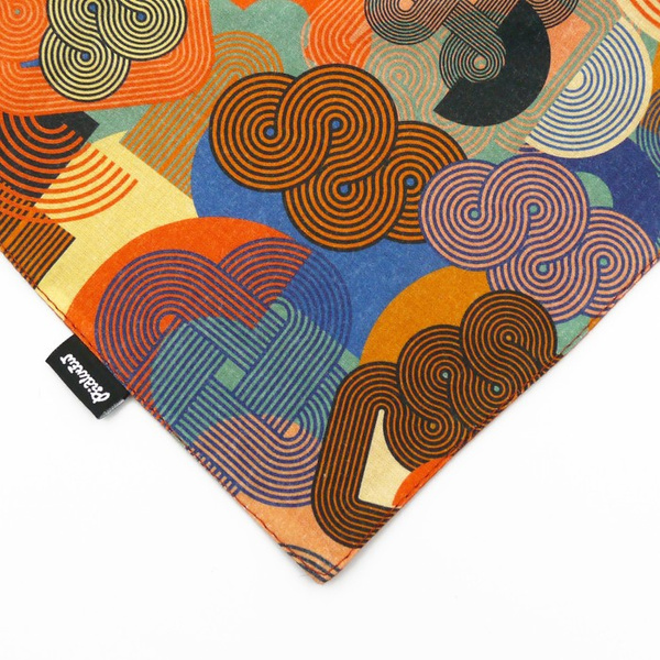 Hundehalstuch, Geo Snake-Taschentuch zum Binden um den Hals Ihres Haustieres