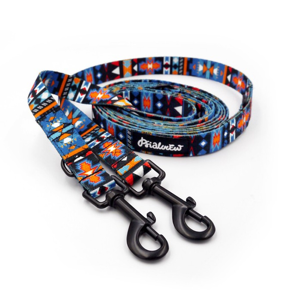 Long Dog Leash Sorry Winnetou Psiakrew width 2 cm (0.78"),  black snap hook 7 cm (3,15")