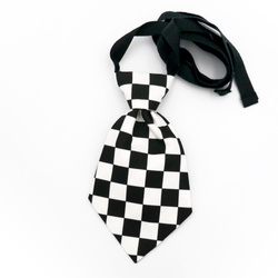 Checkered Dog Tie by Psiakrew A stylish accessory for your pet