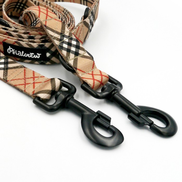 Dog Leash Dogberry Psiakrew snap hook black 8cm