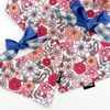 Dog Bandana Flowers handkerchief style to tie around your pet’s neck