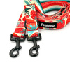 Dog Leash Fruit Jelly Psiakrew width 2.5 cm, 1"  wide, snap hook black 6cm