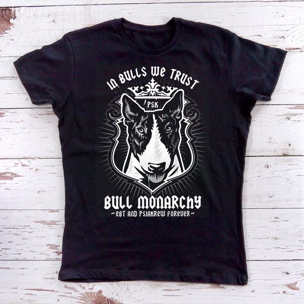 Koszulka damska z krótki rękawem Bull Monarchy Bull Terrier EBT Psiakrew