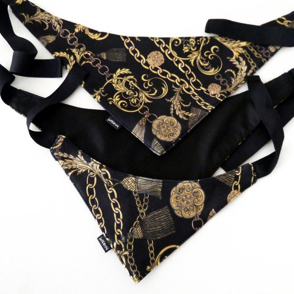 Premium Dog Bandana Donatella, handkerchief style to tie around your pet’s neck