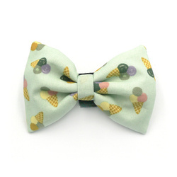 Dog Bow Tie Ice Cream Pet Bow Tie, Bowtie, Collar Attachment