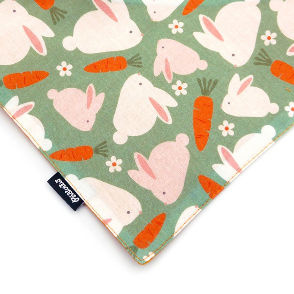 Dog Bandana Catch the Bunny Psiakrew handkerchief style to tie around your pet’s neck