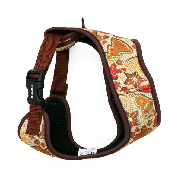 Cinnamon Gingerbread Dog Pressure-free Harness by Psiakrew