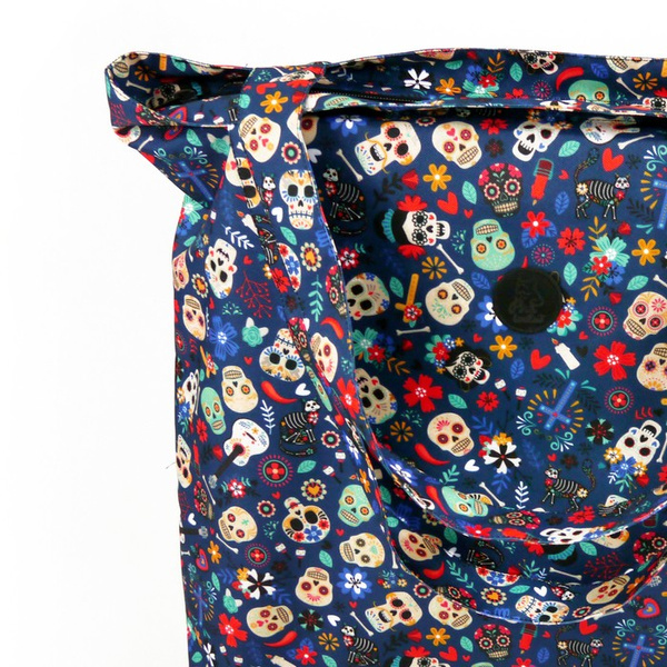 Duża Torba na ramię Dia de los Muertos Psiakrew