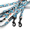 Long Dog Leash Spotted Cow width 2 cm (0.78")  wide, , black snap hook