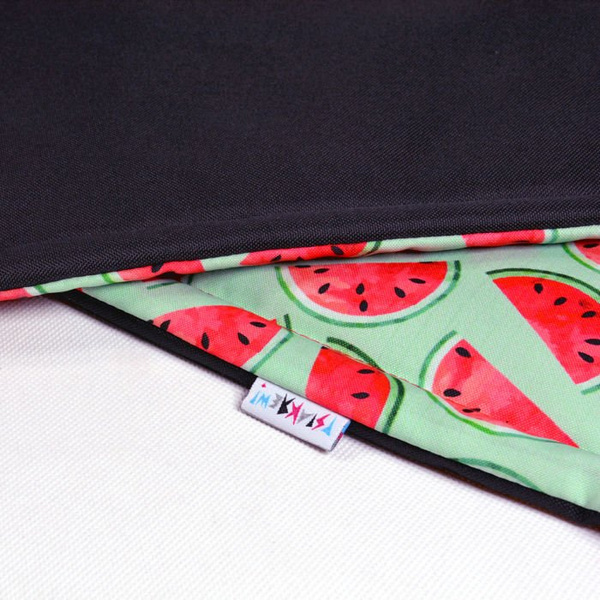 Wodoodporna mata zabezpieczająca dla psa, szczeniaka, kota, wzór arbuzy Watermelon