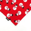 Premium Dog Bandana Snowmen handkerchief style to tie around your pet’s neck