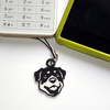 Rottweiler dog pendant, tag, charms