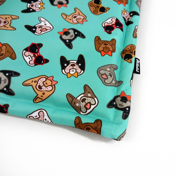 Waterproof Mat for the dog, puppy, cat, French Bulldogs Psiakrew Design