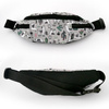 Fanny Pack Hip Bag, Bum Bag Psiakrew, Gray Llama Alpaca