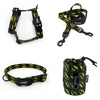 ACCESSORY KIT. Small dog. BatDog Psiakrew Series; Collar, Harness, Leash, Sachet for dog treats