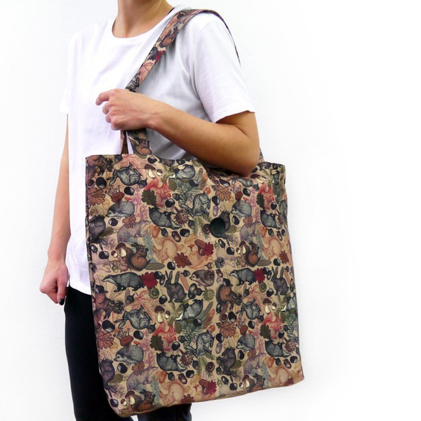 Duża Torba na ramię Forest Treasures Psiakrew