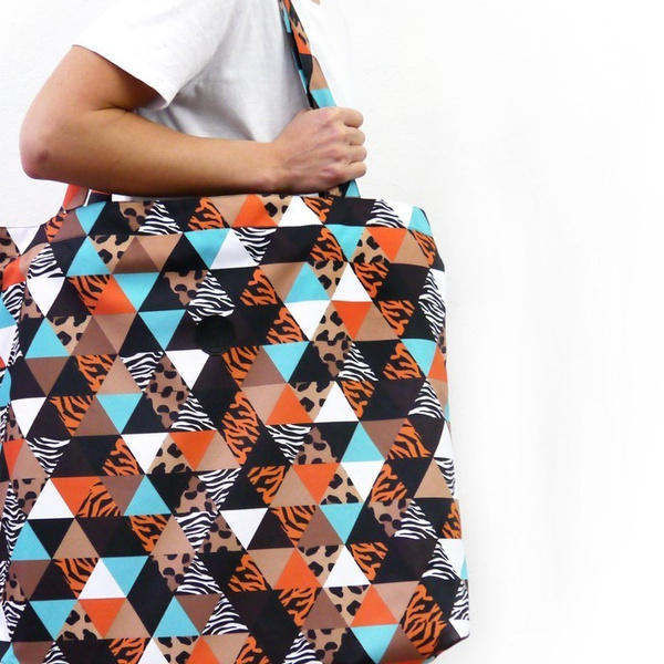 Large Shoulder Bag Wild Animals Psiakrew