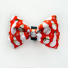 Dog Bow Tie, gift for dog, Pet Bow Tie, Bowtie, Collar Attachment, model Snowman
