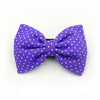 Dog Bow Tie Violet, Pet Bow Tie, Bowtie, Collar Attachment