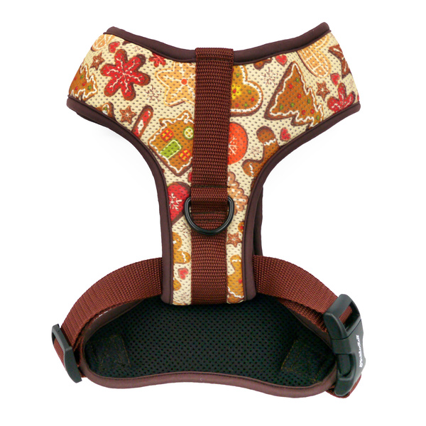 Cinnamon Gingerbread Dog Pressure-free Harness by Psiakrew