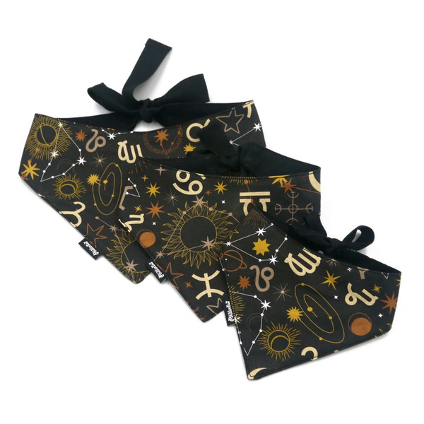 Zodiak Psiakrew Bandana, gebundenes Taschentuch, Baumwollschal