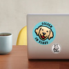 Golden Retriever Dog Sticker for Car Bumper Auto Moto Car Body Rear Window