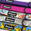 Half-Choke-Halsband für Hund- Ducky Duck, 2,5 cm breit, für mittlere und größere Hunde, schwarze Beschläge