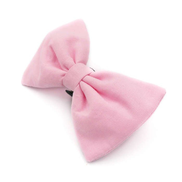 Pink Dog Cat Pupil Bow Tie