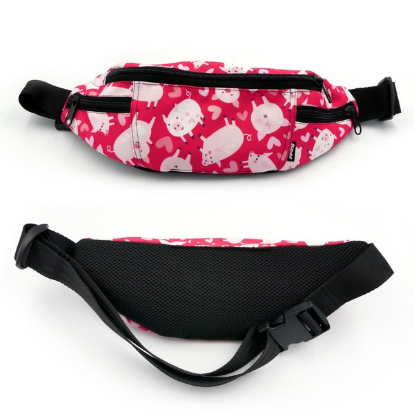 Walking Hip Bag Piggy in Love Psiakrew, Fanny Pack Bum Bag