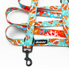 Dog Leash Blue Lagoon Psiakrew width 2.5 cm, 1"  wide, snap hook black 6cm