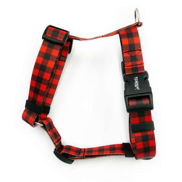 Harness for Dog, Model Lumberjack Guard Harness, for medium dogs, nickel extras