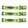 Half-choke collar Green Frogs, 2.5 cm wide, medium and big dogs, black extras