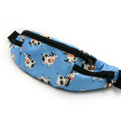 Spotted Cow Walking Hip Bag Psiakrew, Fanny Pack Bum Bag