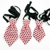 Pink Polka Dot Dog Tie by Psiakrew