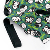 Bamboo Panda Psiakrew Bandana, gebundenes Taschentuch, Baumwollschal