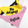 Psiakrew Bandana für den Hund NIE DOTYKAJ!